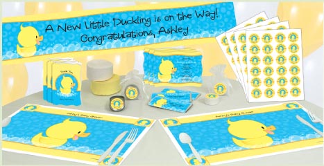 SimplyBabyStuff.com Introduces New Ducky Duck Themed Baby Shower 