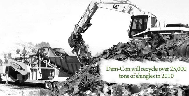 Dem-Con Expands Mobile Shingle Grinding Service  